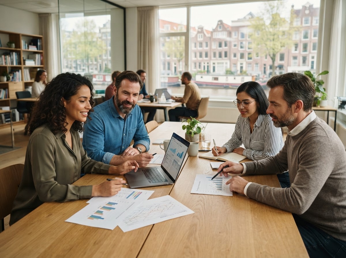 Helder Groeivatie team werkt aan data-analysemodellen voor portfoliobeheer